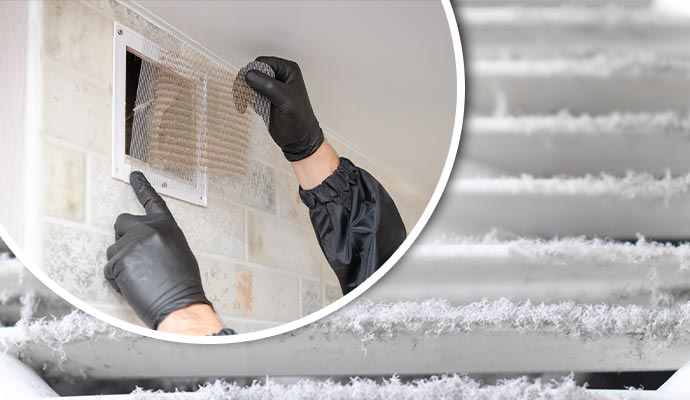 Air duct and dry vent cleaning