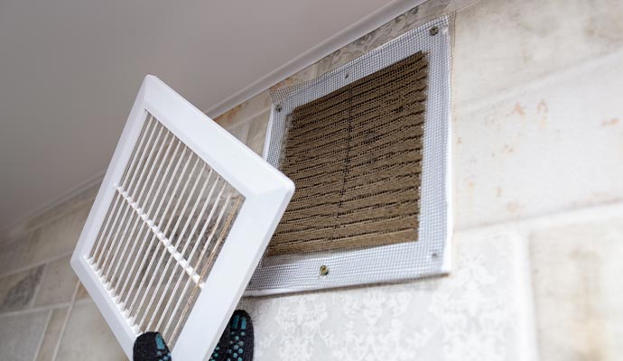 Air duct cleaning service in Curtis Bay