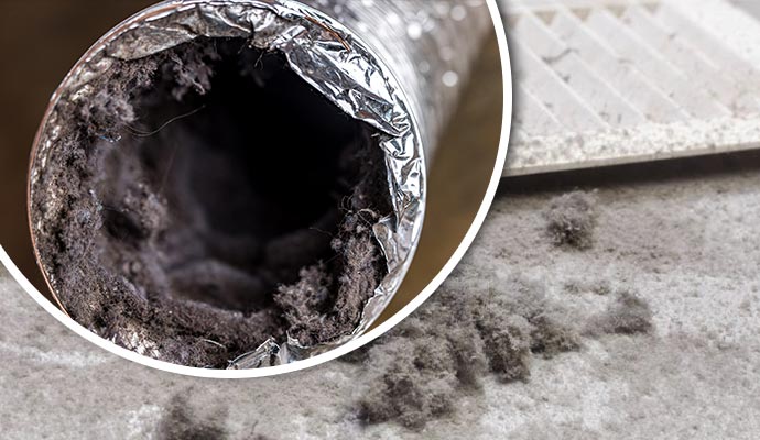 dirty laundry flexible aluminum dryer vent duct