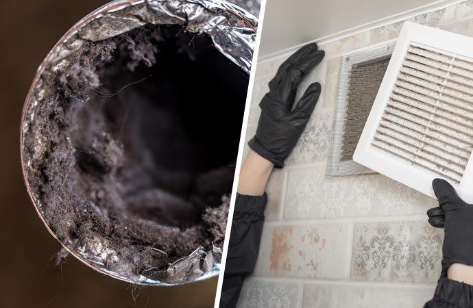 Professional duct and dryer vent cleaning