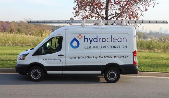 Hydro Clean Duct Cleaning service vehcile