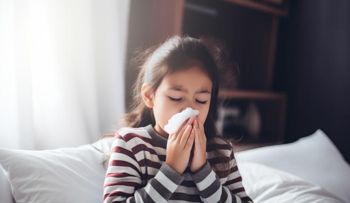 Children having allergen problem