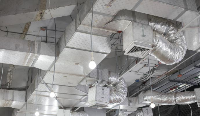 Fiberboard duct