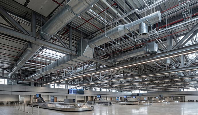 Air Duct Cleaning and Sealing for Airports in Baltimore
