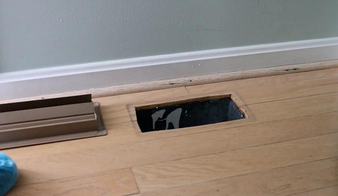 Professional air duct cleaning service Residential air duct cleaning service to improve air quality