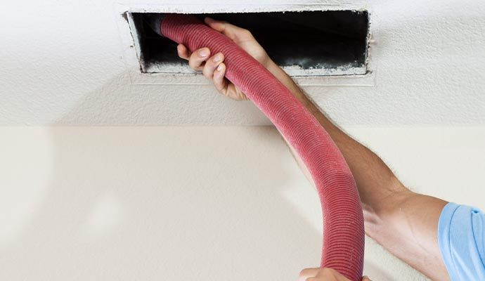 Professional residential duct cleaning