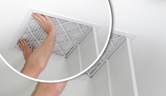 Professional air duct cleaning service