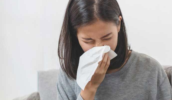 person-sneezing
