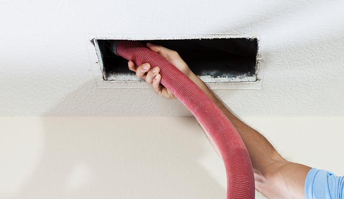 Air duct cleaning by professionals