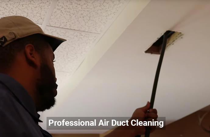 Professional Air Duct Cleaning Service.