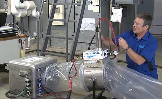 Proper air duct sealing service