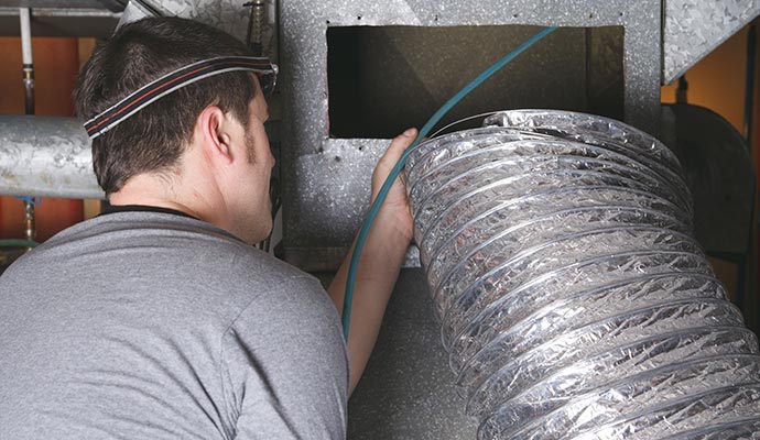 professional air duct repair & cleaning