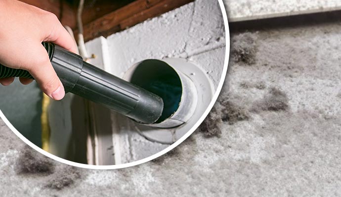 vacuum cleaning dryer exhaust vent to remove professional dryer vent cleaning