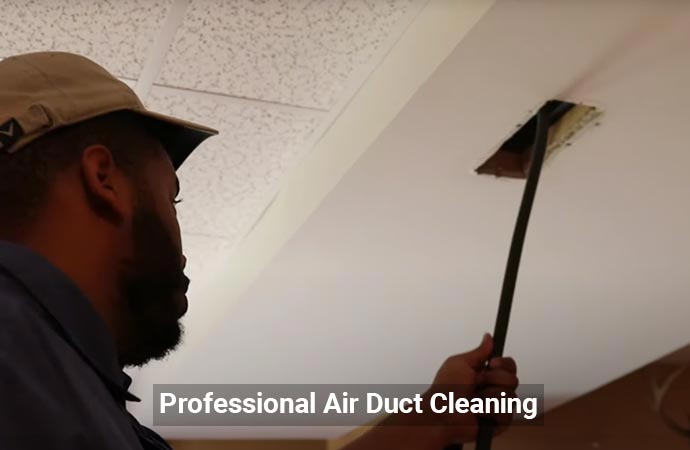 Professional air duct cleaning
